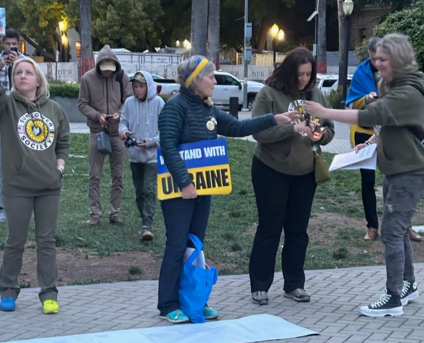 Yolo For Ukraine joins the Sunflower Society on April 24 for Ukrainian Rally at the Sacramento Capitol